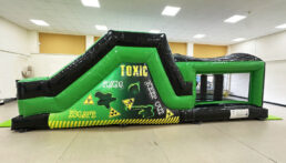 Toxic assault course. Anglesey Bouncy Castle Hire