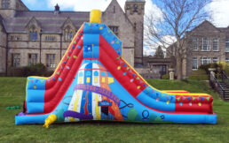 Helter Skelter Slide, Helter Skelter, Anglesey Bouncy Castle Hire