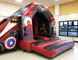 Spiderman bouncy castle, anglesey bouncy castles